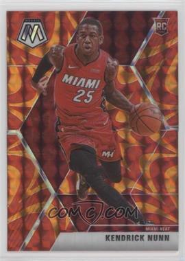 2019-20 Panini Mosaic - [Base] - Reactive Orange Prizm #234 - Rookies - Kendrick Nunn