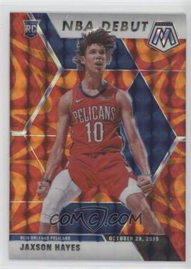 2019-20 Panini Mosaic - [Base] - Reactive Orange Prizm #267 - NBA Debut - Jaxson Hayes