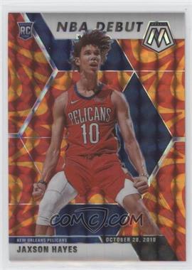 2019-20 Panini Mosaic - [Base] - Reactive Orange Prizm #267 - NBA Debut - Jaxson Hayes