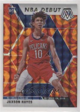 2019-20 Panini Mosaic - [Base] - Reactive Orange Prizm #267 - NBA Debut - Jaxson Hayes