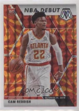 2019-20 Panini Mosaic - [Base] - Reactive Orange Prizm #271 - NBA Debut - Cam Reddish