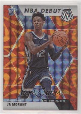 2019-20 Panini Mosaic - [Base] - Reactive Orange Prizm #274 - NBA Debut - Ja Morant