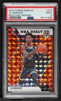 NBA Debut - Ja Morant [PSA 9 MINT]