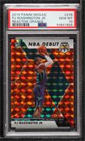 NBA Debut - PJ Washington Jr. [PSA 10 GEM MT]