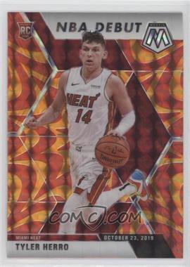 2019-20 Panini Mosaic - [Base] - Reactive Orange Prizm #280 - NBA Debut - Tyler Herro