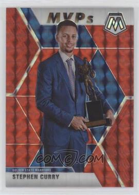 2019-20 Panini Mosaic - [Base] - Red Prizm #299 - MVPs - Stephen Curry