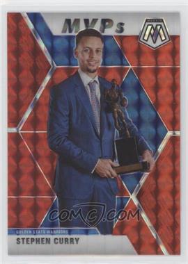 2019-20 Panini Mosaic - [Base] - Red Prizm #299 - MVPs - Stephen Curry