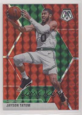 2019-20 Panini Mosaic - [Base] - Red Prizm #79 - Jayson Tatum