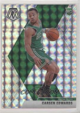 2019-20 Panini Mosaic - [Base] - Silver Mosaic Prizm #220 - Rookies - Carsen Edwards