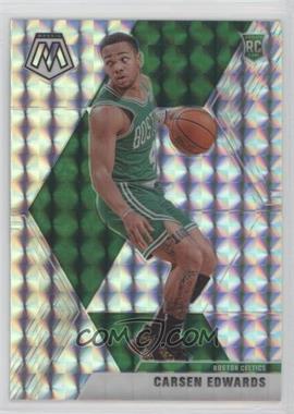 2019-20 Panini Mosaic - [Base] - Silver Mosaic Prizm #220 - Rookies - Carsen Edwards