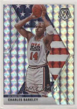 2019-20 Panini Mosaic - [Base] - Silver Mosaic Prizm #252 - USA Basketball - Charles Barkley