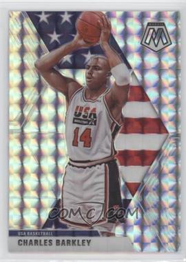 2019-20 Panini Mosaic - [Base] - Silver Mosaic Prizm #252 - USA Basketball - Charles Barkley