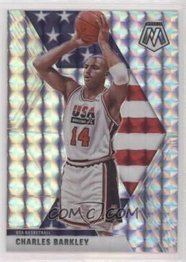 2019-20 Panini Mosaic - [Base] - Silver Mosaic Prizm #252 - USA Basketball - Charles Barkley