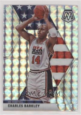 2019-20 Panini Mosaic - [Base] - Silver Mosaic Prizm #252 - USA Basketball - Charles Barkley