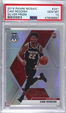 2019-20 Panini Mosaic - [Base] - Silver Prizm #241 - Rookies - Cam Reddish [PSA 10 GEM MT]