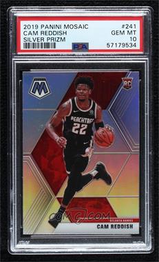 2019-20 Panini Mosaic - [Base] - Silver Prizm #241 - Rookies - Cam Reddish [PSA 10 GEM MT]