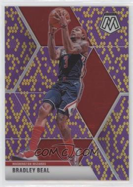 2019-20 Panini Mosaic - [Base] - Snakeskin Purple and Gold Prizm #132 - Bradley Beal /20