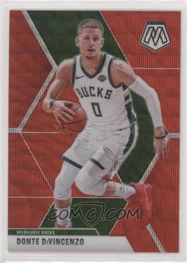 2019-20 Panini Mosaic - [Base] - Tmall Red Wave Prizm #135 - Donte DiVincenzo