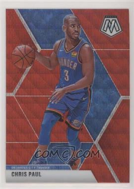 2019-20 Panini Mosaic - [Base] - Tmall Red Wave Prizm #143 - Chris Paul