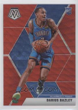 2019-20 Panini Mosaic - [Base] - Tmall Red Wave Prizm #227 - Rookies - Darius Bazley