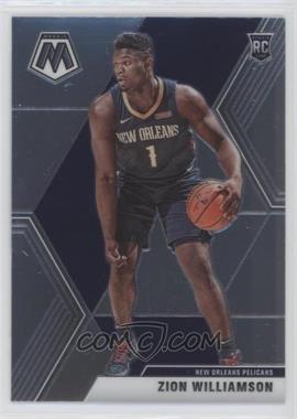 2019-20 Panini Mosaic - [Base] #209.1 - Rookies - Zion Williamson (Blue Jersey)