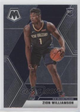 2019-20 Panini Mosaic - [Base] #209.1 - Rookies - Zion Williamson (Blue Jersey)