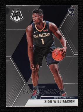 2019-20 Panini Mosaic - [Base] #209.1 - Rookies - Zion Williamson (Blue Jersey)