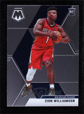 2019-20 Panini Mosaic - [Base] #209.2 - Rookie Image Variation - Zion Williamson (Red Jersey)