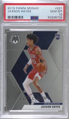 2019-20 Panini Mosaic - [Base] #221.1 - Rookies - Jaxson Hayes (Dribbling) [PSA 10 GEM MT]