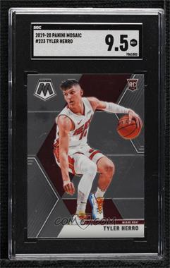 2019-20 Panini Mosaic - [Base] #223.1 - Rookies - Tyler Herro (White Jersey) [SGC 9.5 Mint+]