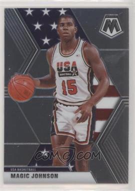2019-20 Panini Mosaic - [Base] #255 - USA Basketball - Magic Johnson