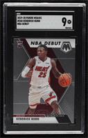 NBA Debut - Kendrick Nunn [SGC 9 MINT]