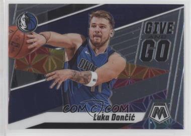 2019-20 Panini Mosaic - Give and Go #10 - Luka Doncic