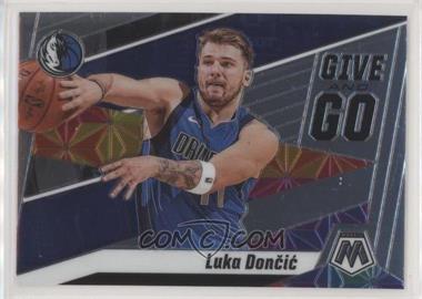 2019-20 Panini Mosaic - Give and Go #10 - Luka Doncic