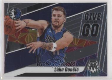 2019-20 Panini Mosaic - Give and Go #10 - Luka Doncic