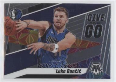 2019-20 Panini Mosaic - Give and Go #10 - Luka Doncic