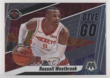 2019-20 Panini Mosaic - Give and Go #11 - Russell Westbrook