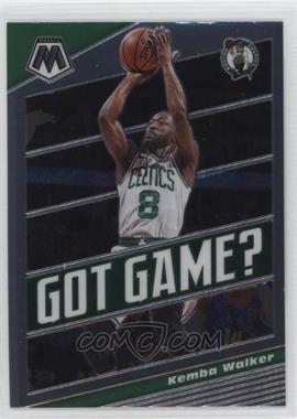 2019-20 Panini Mosaic - Got Game? #4 - Kemba Walker