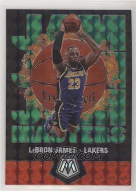 2019-20 Panini Mosaic - Jam Masters - Mosaic Green #16 - LeBron James