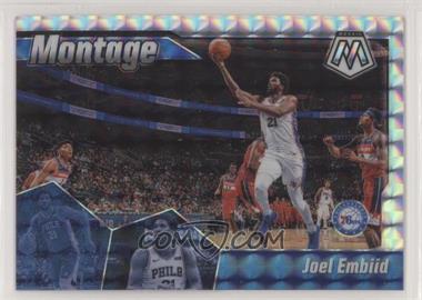 2019-20 Panini Mosaic - Montage - Mosaic Silver #16 - Joel Embiid