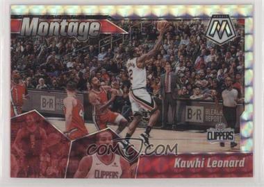 2019-20 Panini Mosaic - Montage - Mosaic Silver #8 - Kawhi Leonard