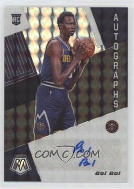 2019-20 Panini Mosaic - Rookie Autographs Mosaic - Silver #RA-BOL - Bol Bol