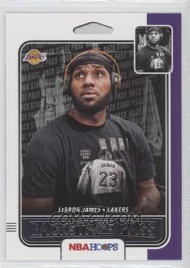 2019-20 Panini NBA Hoops - Backstage Pass #7 - LeBron James