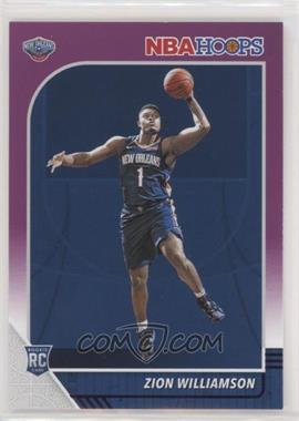 2019-20 Panini NBA Hoops - [Base] - Purple #258 - Zion Williamson