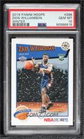 Hoops Tribute - Zion Williamson [PSA 10 GEM MT]