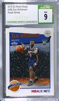 Hoops Tribute - Zion Williamson [CSG 9 Mint]