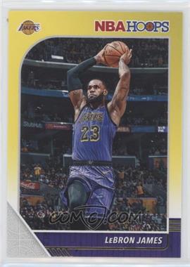 2019-20 Panini NBA Hoops - [Base] - Yellow #87 - LeBron James