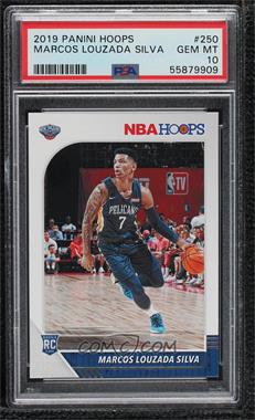 2019-20 Panini NBA Hoops - [Base] #250 - Marcos Louzada Silva [PSA 10 GEM MT]