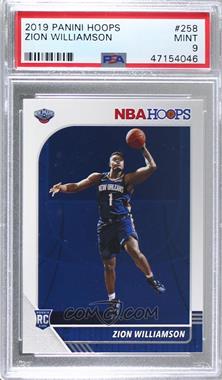 2019-20 Panini NBA Hoops - [Base] #258 - Zion Williamson [PSA 9 MINT]