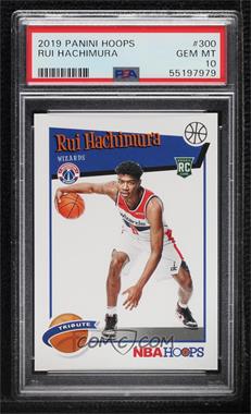 2019-20 Panini NBA Hoops - [Base] #300 - Hoops Tribute - Rui Hachimura [PSA 10 GEM MT]